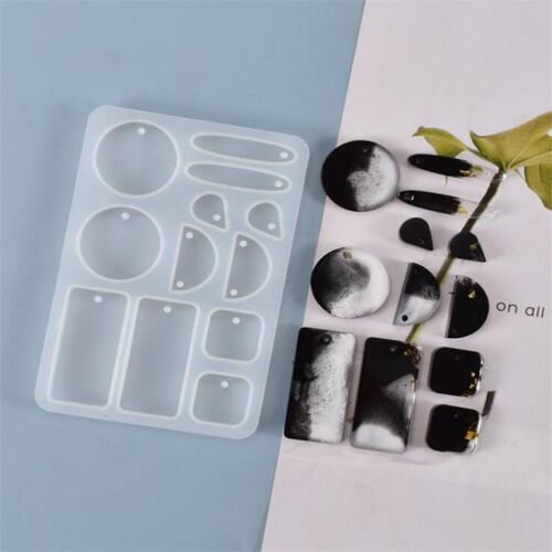 Earrings Dangler Casting Silicone Mold DIY Crafts Jewelry Pe