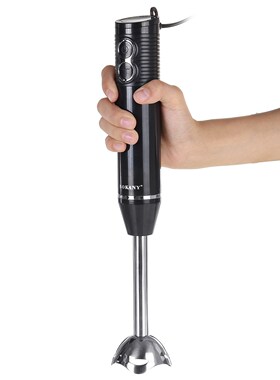 3-in-1 Immersion Hand Stick Blender Mixer 300W 2 Speeds Elec