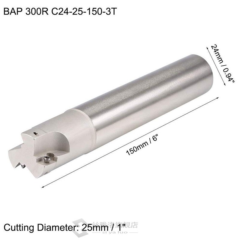 10PCS APMT1135 M2+1PCS 24mm Milling Cutter BAP300R C24-25-15
