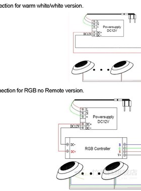 Flat Underwater Light 9W 12W LED Jacuzzi Pool Light RGB Mult