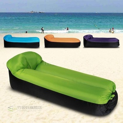 Inflatable Sofa Portable beach deck chair Outdoor sofa bed L