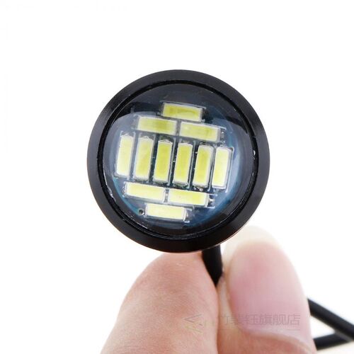 DC 12V 18W Eagle Eye LED 23mm Hawkeye Reverse Backup Light H