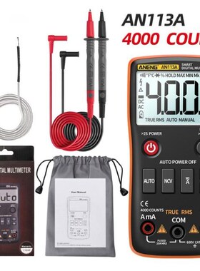 AN113A Digital Multimeter True RMS with Temperature Tester 4