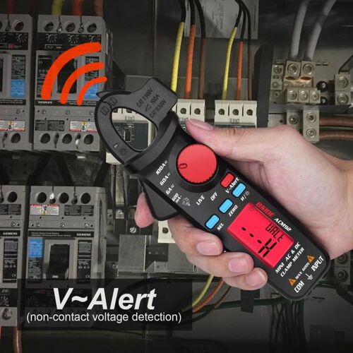 Digital Clamp Meter 6000 Counts True RMS AC Multimeter Auto