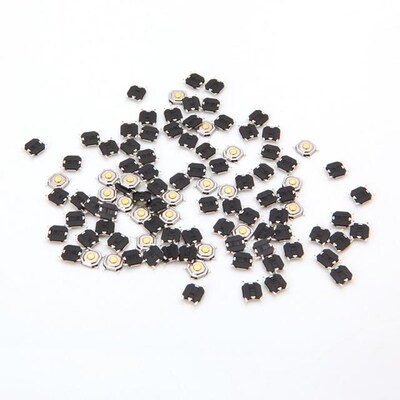 100 x Waterproof Microswitch Tactile Tact Push Button Switch