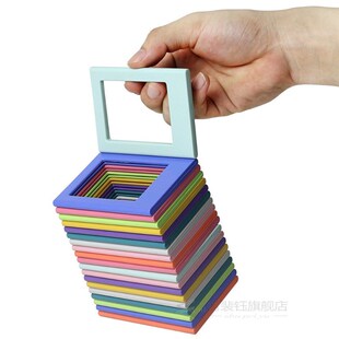 10pcs Refrigerator Magnet Polaroid Photo Frame, 3 Inch Magn