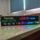 Sign indicator Billboard display LED signage word digital