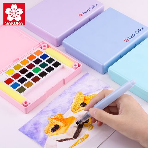 Sakura Macaron Pastel Colour Box Talens Petit Color Transpar