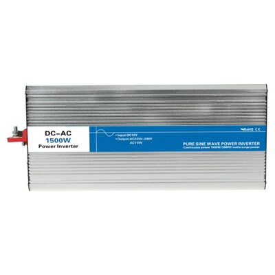 Power 1500W DC Input 12V 24V 48V AC Output 110V 220V Pure Si