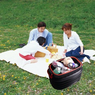 Big Size Car Trash Bin Can Storage Bag Box Portable Outdoor