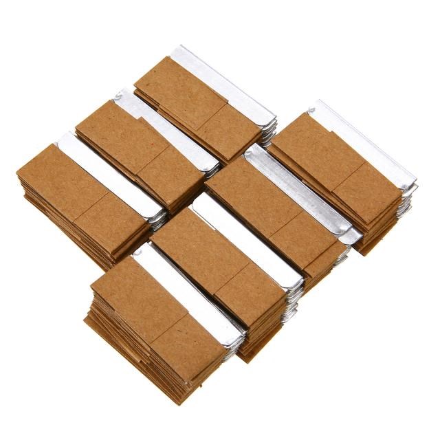 100pcs/set Carbon Steel Razor Blade Car Window Glass Cleanin