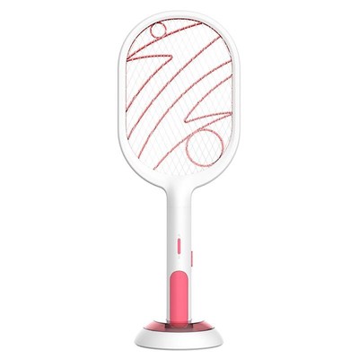 Mosquito Swatter Killer Led Light Tennis Bat Handheld Racket