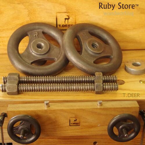 Hardware for Moxon Vise, T.DEER WB-HDW, Woodworking Workbenc