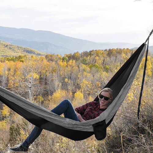Camping Hammock Double Single Lightweight Hammock with Hangi