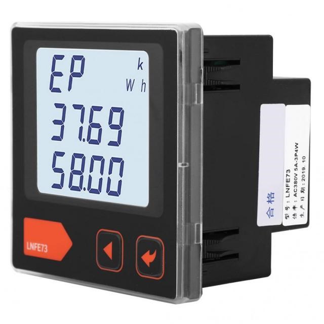 LNFE73 LCD Power Meter Three-phase Multi-function Intelligen