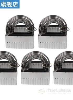 5pcs DIY Cake Decorating Cutters Dough Biscuit Cutters Fonda