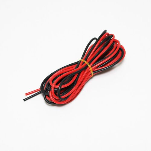 12/14/16/18/20/24AWG Silicone Wire 10 Meter (5M red and 5M b