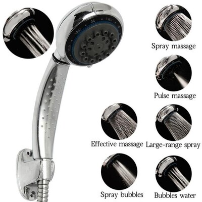 RecabLeght Adjustable SPA Rain Shower Head 7-Function High P