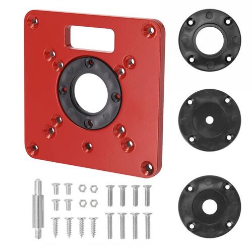 Carpinte Router Table Insert Plate 适用于 Milling Machine Al