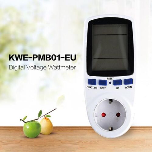 KWE-PMB01 Plug Socket Digital Voltage Wattmeter Power Consum
