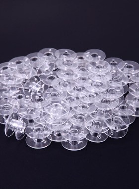 50Pcs transparent sewing machine spool household plastic emp