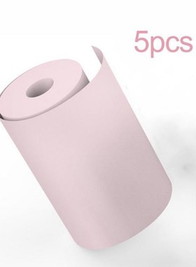 5 Rolls/SET 58MM Printable Sticker Paper Direct Thermal Pape