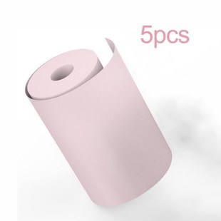 5 Rolls/SET 58MM Printable Sticker Paper Direct Thermal Pape