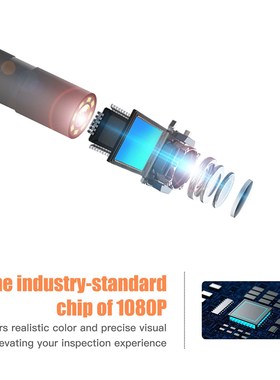 4.3inch Screen Mini Inspect Endoscope Camera Practical Durab