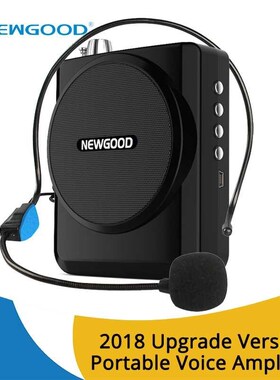 NEWGOOD Speaker Portable Megaphone Voice-Amplifier Teachers