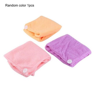 1pcs Microfibre After Shower Hair Drying Wrap Womens Girls L