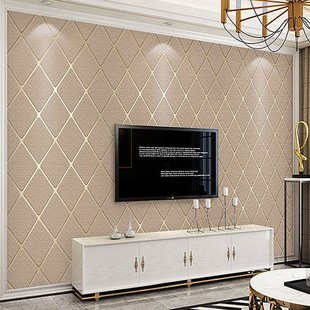 Modern Living Room Sofa Bedroom Wallpaper Walls 3D Thicken