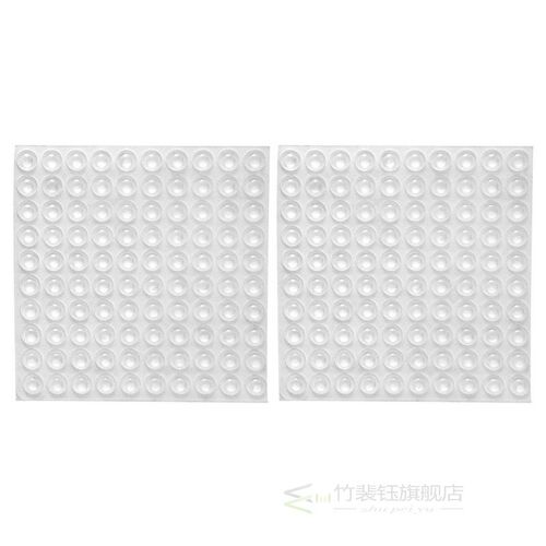 LCLL-200x Transparent Rubber Feet Adhesive Bumper Pads Self