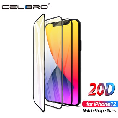 Protective Glass for iPhone 12 Pro Max Screen Protector Temp