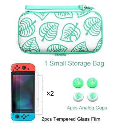 *7 in 1 Animal Crossing Theme Nintendoswitch Storage Case +