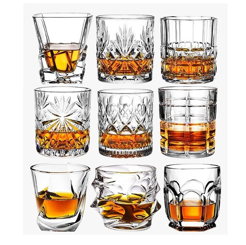 Fashion Whiskey Glasses, Scotch Whisky, Bourbon, Cocktails,图片