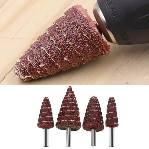 Wear-resisting  Maximum Diameter  1.18inch Conical Sandpaper