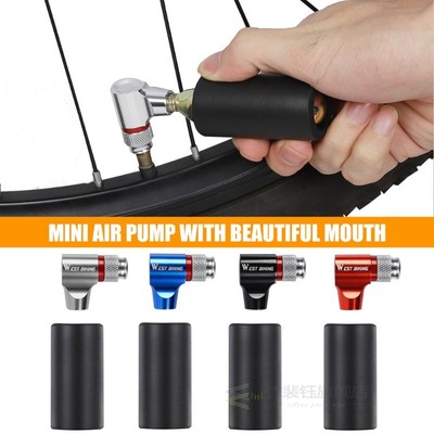 WEST BIKIHG Bicycle Air Pump CO2 Bike Inflator for Schrader