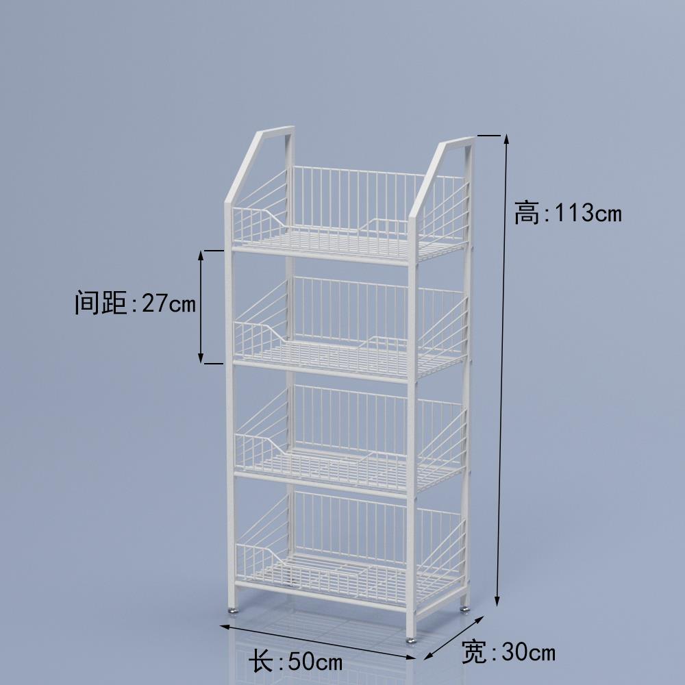 小货架便利店展示架零食饮料玩具袜子多层置物架移动架子挂钩超市