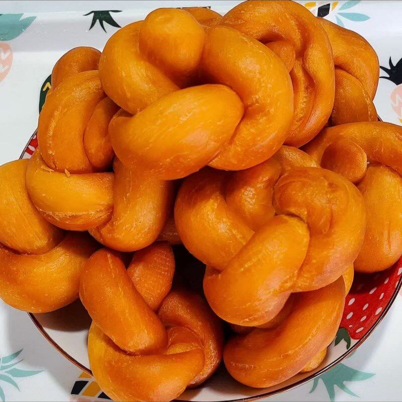 新徐嘉骏麻花头500g*4袋传w统油炸老式手工麻花特色糕点休闲零食