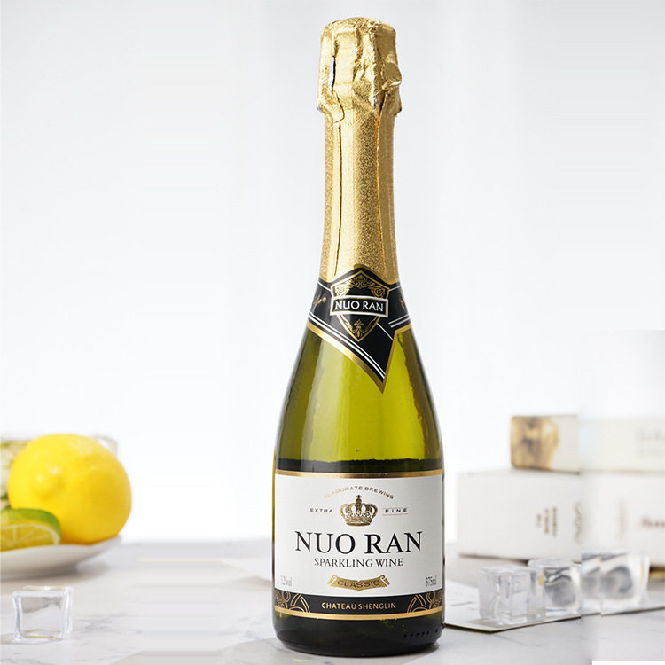 葡萄酒甜酒甜白起泡酒3.2度低醇女士起泡酒女士低度晚安酒甜酒