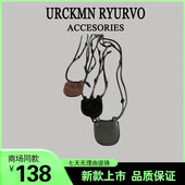 ZAR FENDEN极简穿搭凹造型时装 配饰挂脖迷你包精致mini月牙包项链