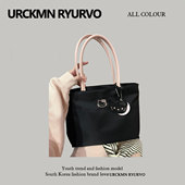 ZAR FENDEN可爱风少女通勤大容量托特包kitty刺绣轻便腋下手拎包