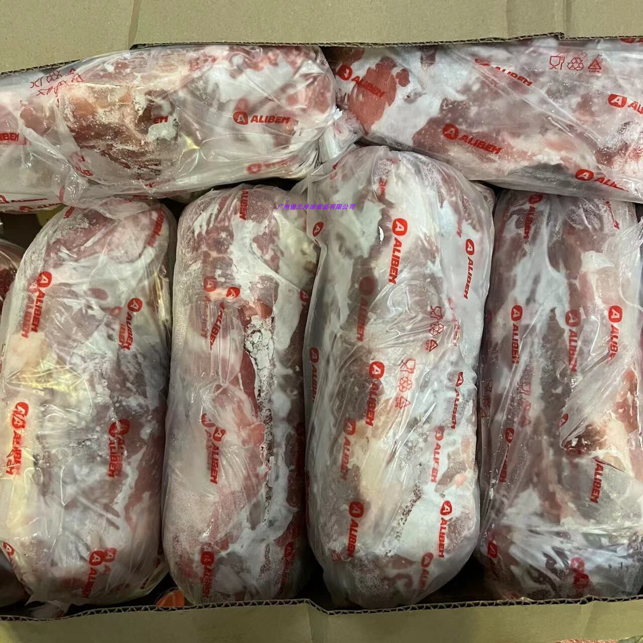 猪颈肉冻猪颈背肌肉1号梅肉 1公斤 冷冻猪肉叉烧梅花肉 新鲜嫩骨