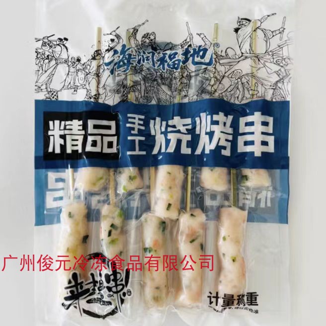 虾滑棒串关东煮火锅食材虾滑商用图片