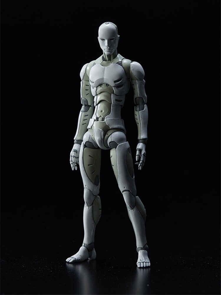国产千值练东亚重工合成人间1/12男素体版 关节可动人偶日本模型