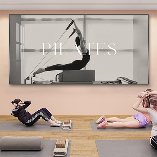 普拉提馆训练舞蹈室装饰画健身房瑜伽室塑形身材管理减肥宣传挂画