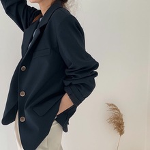 宽松小个子职业正装 2022春装 外套女韩版 小西装 英伦风休闲西服 新款