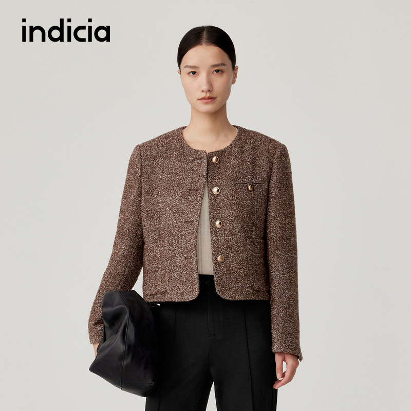 标记短外套indicia小香风