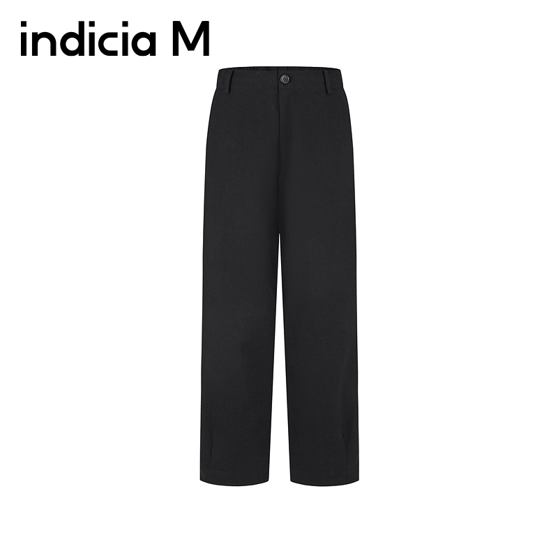 indiciaM标记男装商场同款25秋新款日式通勤休闲长裤M2D5KZ169L