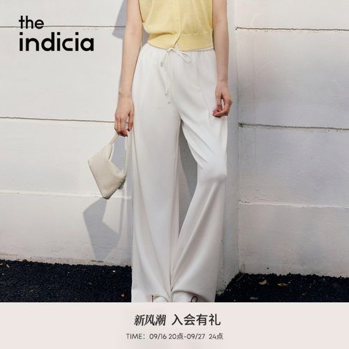 the indicia标记2026夏季新款舒适莫代尔+莱赛尔休闲裤L2B6KZ186Z